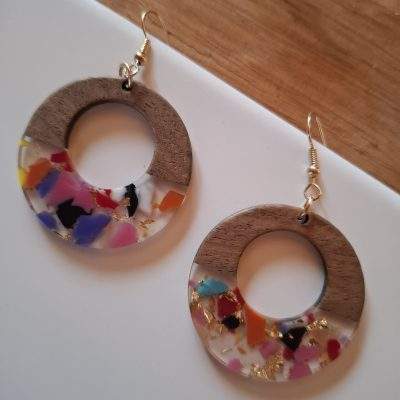 Funfetti Sirkels Oorbelle